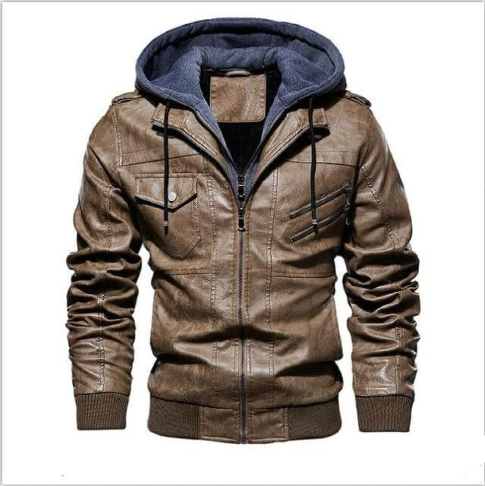Jaqueta Masculina de Couro Maverick