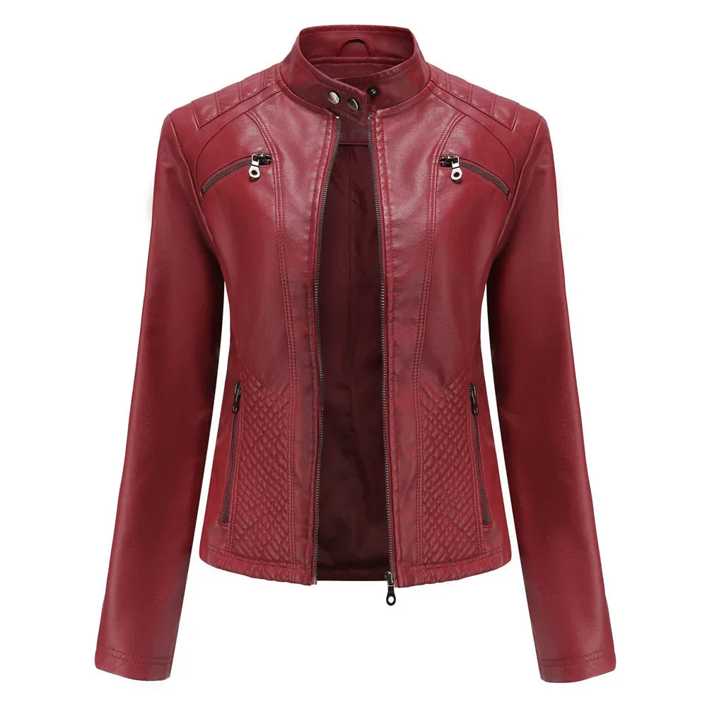 Jaqueta Feminina Casual com Zíper Estilo Streetwear - (Promoção de Inverno 2026)
