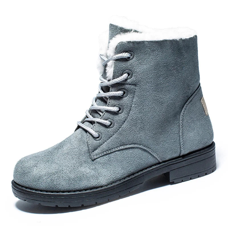 Bota Feminina Para Inverno com Plataforma Confortável