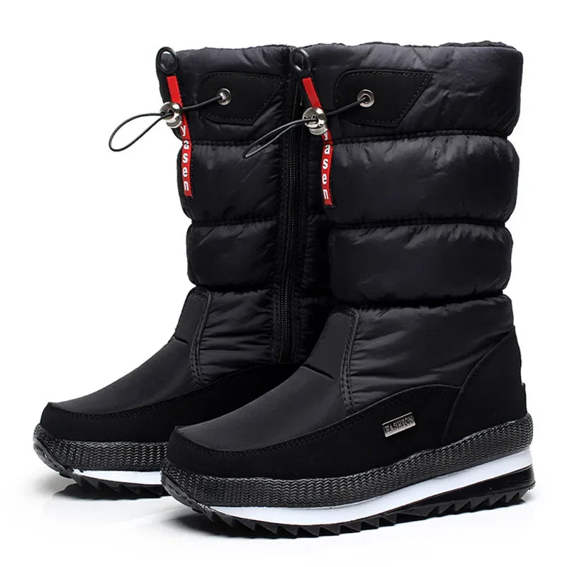 Bota Feminina Para Inverno Meio-Cano Impermeável (Promoção de Inverno 2026)