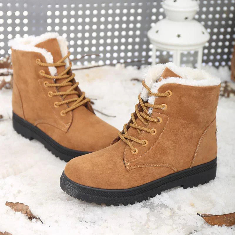 Bota Feminina Para Inverno com Plataforma Confortável