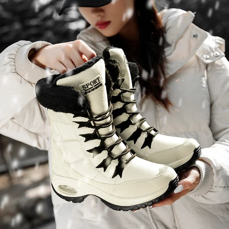 Bota Feminina Cano Alto Impermeável - (Promoção de Inverno 2026)