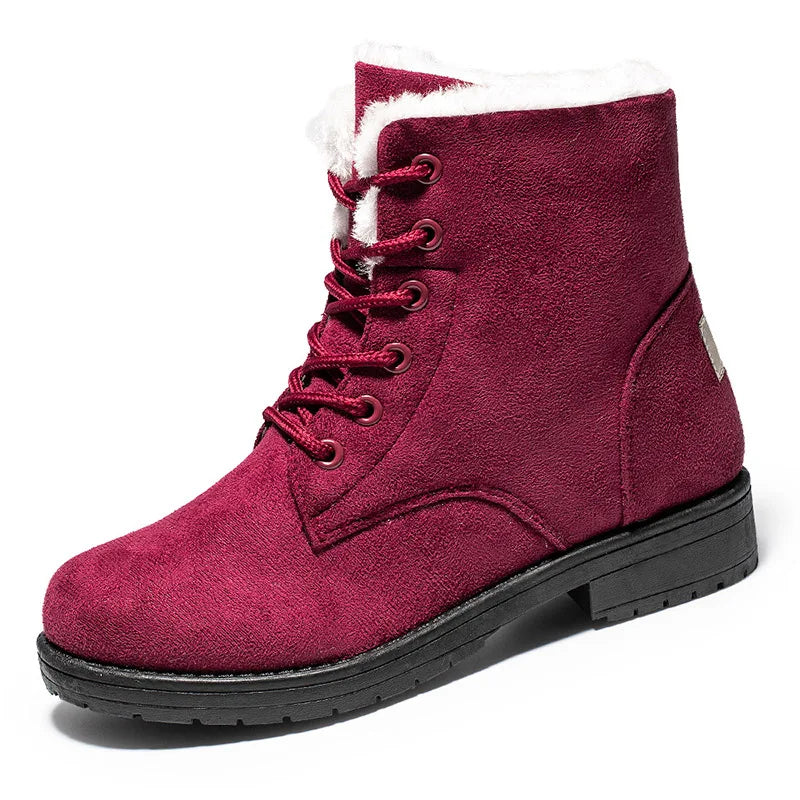 Bota Feminina Para Inverno com Plataforma Confortável