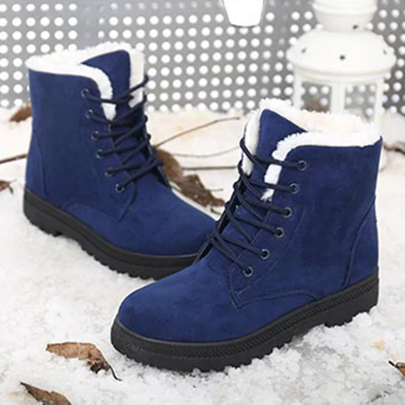 Bota Feminina Para Inverno com Plataforma Confortável