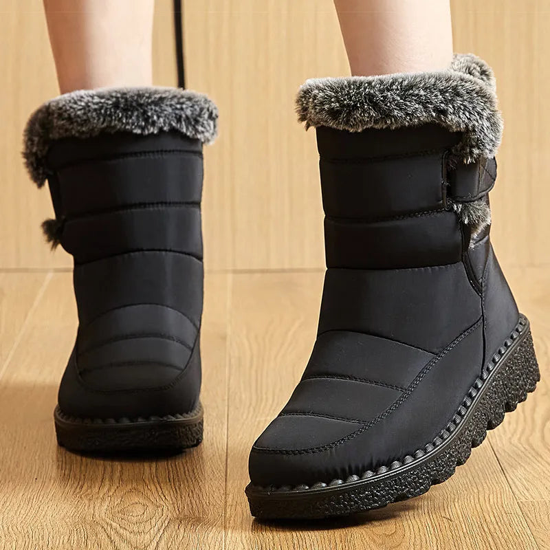 Bota Feminina Para Inverno Impermeável Salto Baixo - (Promoção de Inverno 2026)