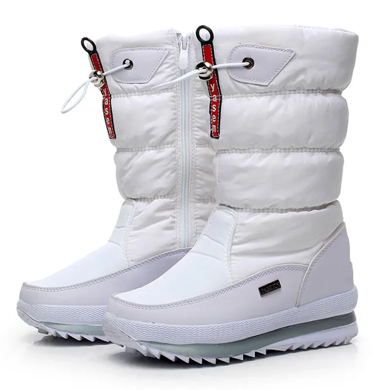 Bota Feminina Para Inverno Meio-Cano Impermeável (Promoção de Inverno 2026)