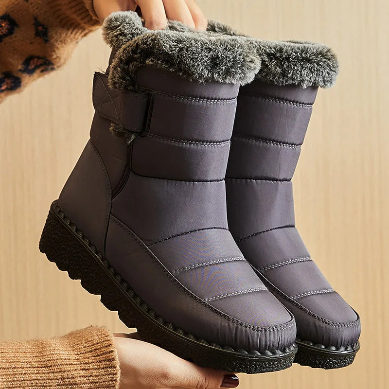 Bota Feminina Para Inverno Impermeável Salto Baixo - (Promoção de Inverno 2026)