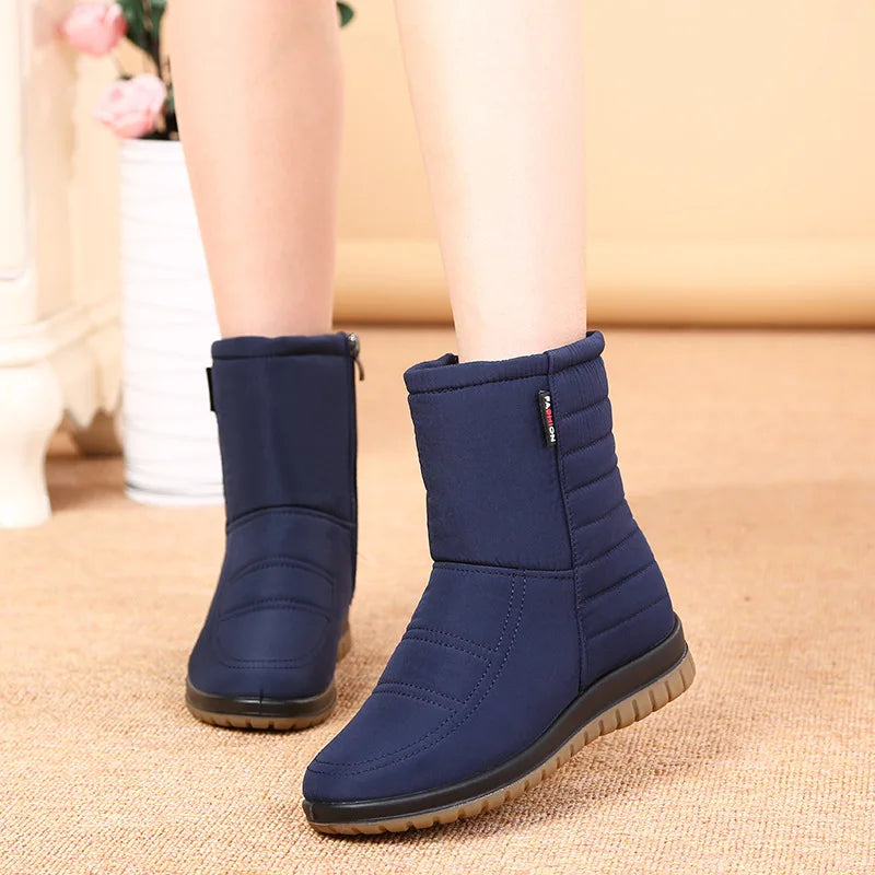 Bota Curta Feminina Para Inverno Impermeável Antiderrapante Proteção e Conforto – (Promoção de Inverno 2026)