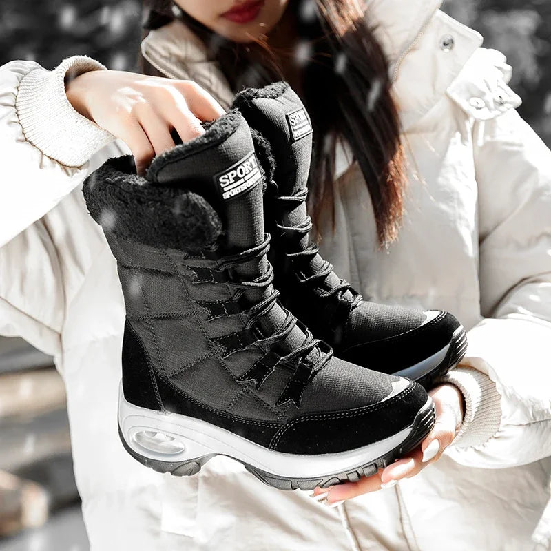 Bota Feminina Cano Alto Impermeável - (Promoção de Inverno 2026)