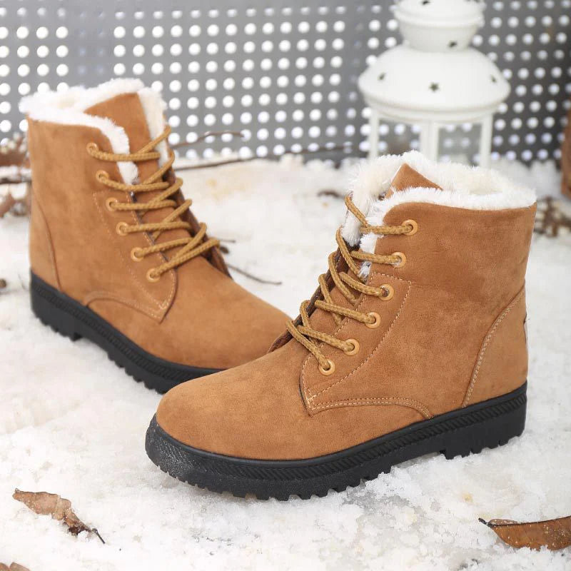 Bota Feminina Para Inverno com Plataforma Confortável