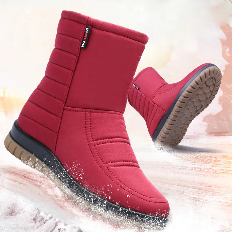Bota Curta Feminina Para Inverno Impermeável Antiderrapante Proteção e Conforto – (Promoção de Inverno 2026)