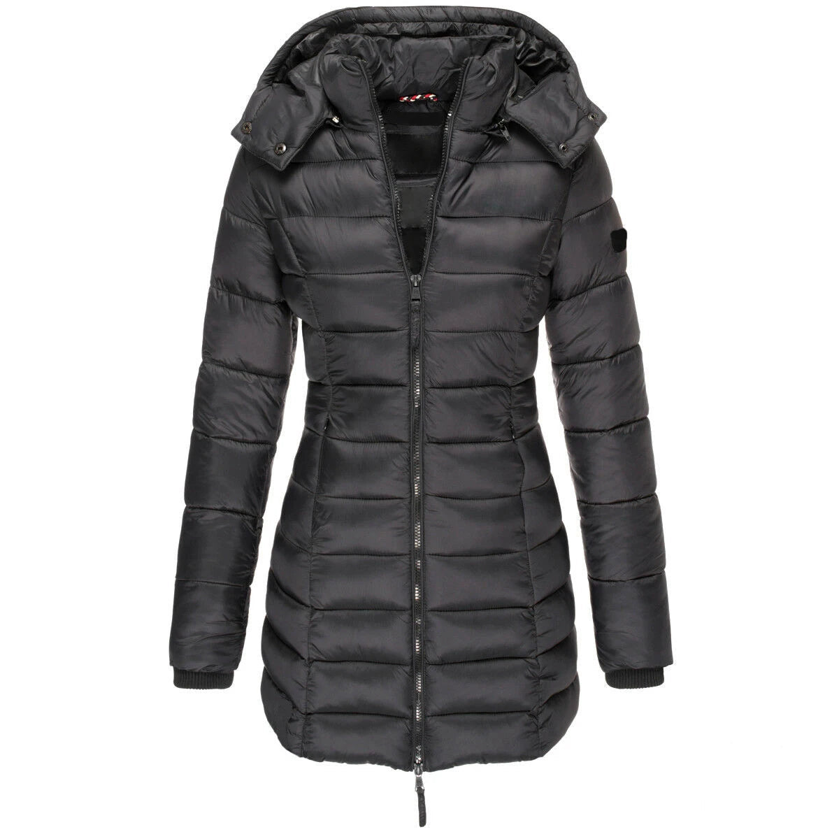 Casaco Feminino de Inverno com Capuz e Zíper - Acolhedor, Elegante e Leve - (Promoção de Inverno 2026)