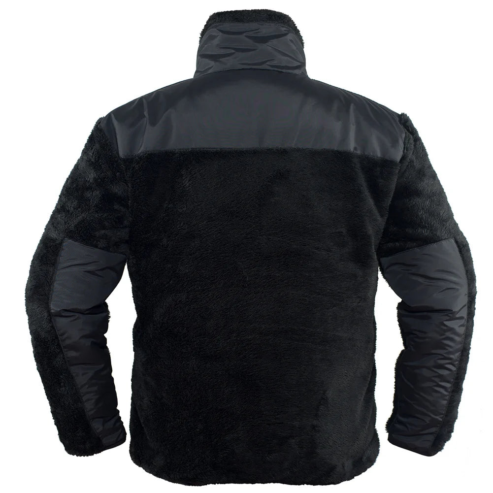 Jaqueta Masculina Tática com Forro Fleece Térmico para Inverno