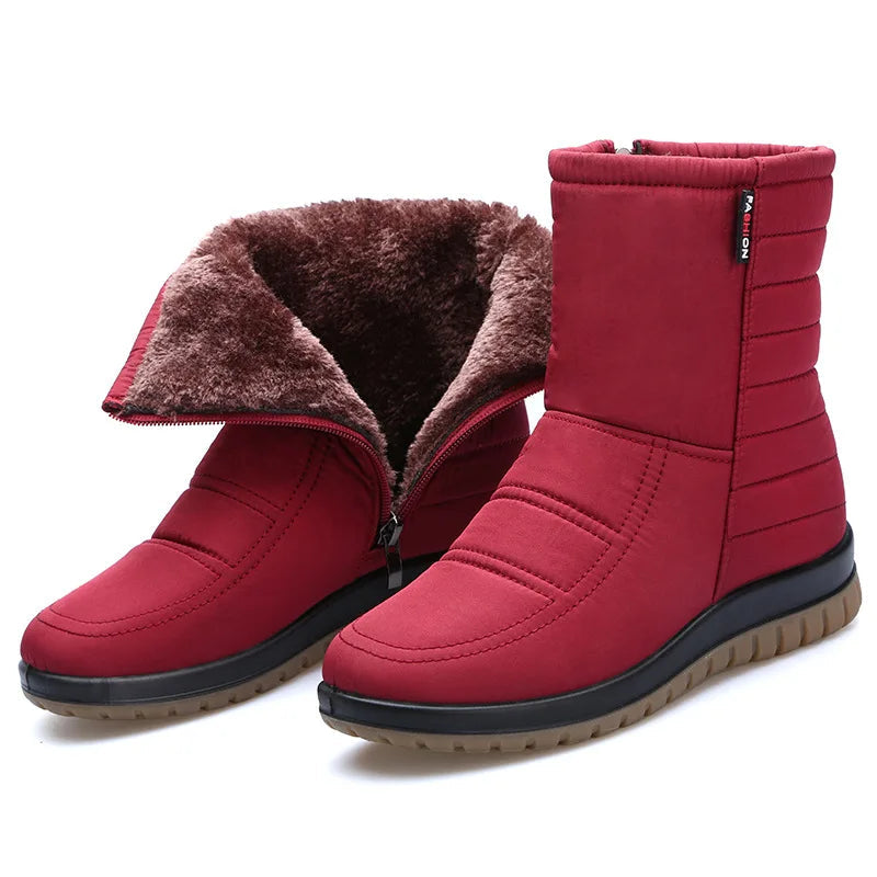 Bota Curta Feminina Para Inverno Impermeável Antiderrapante Proteção e Conforto – (Promoção de Inverno 2026)