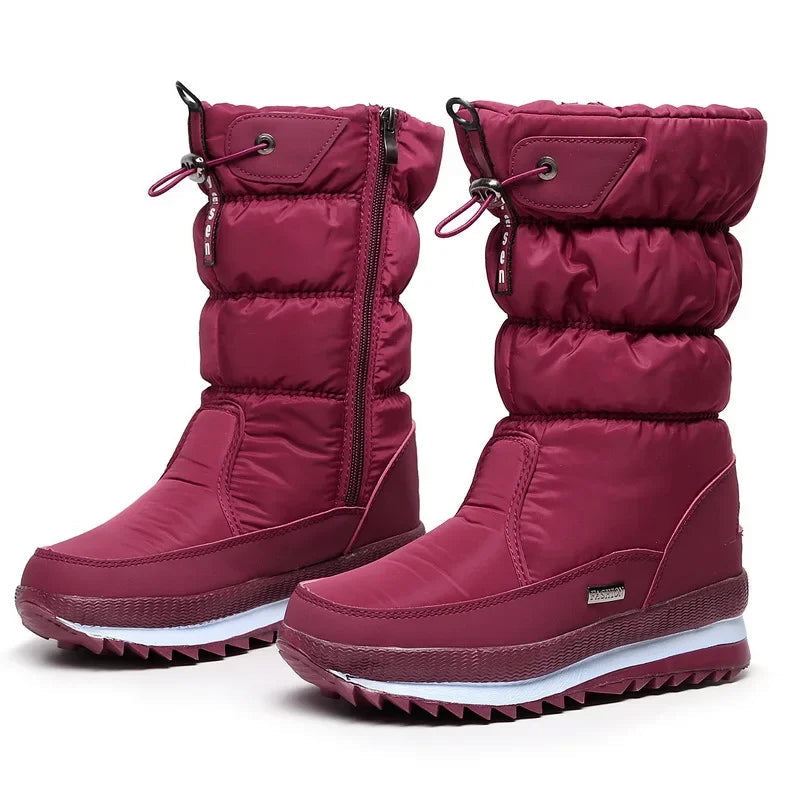 Bota Feminina Para Inverno Meio-Cano Impermeável (Promoção de Inverno 2026)