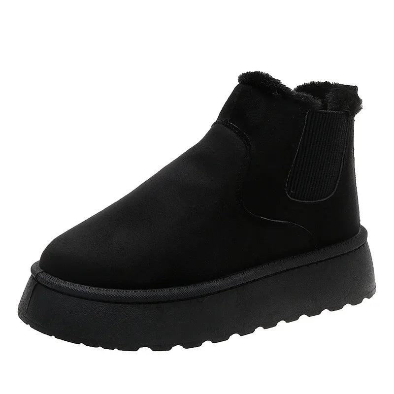 Bota Feminina Para Inverno Impermeável Antiderrapante com Forro