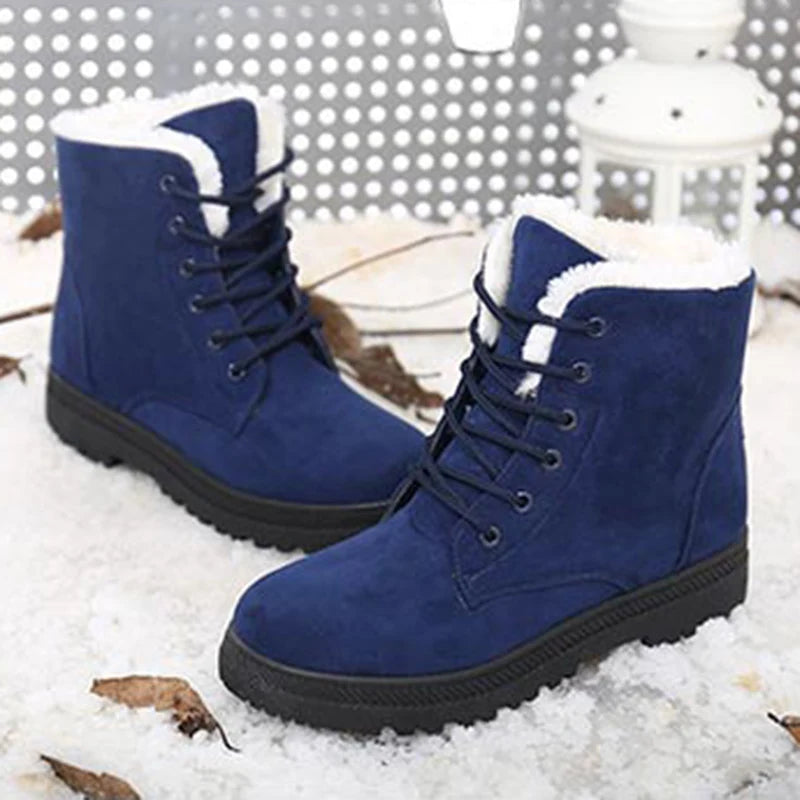 Bota Feminina Para Inverno com Plataforma Confortável