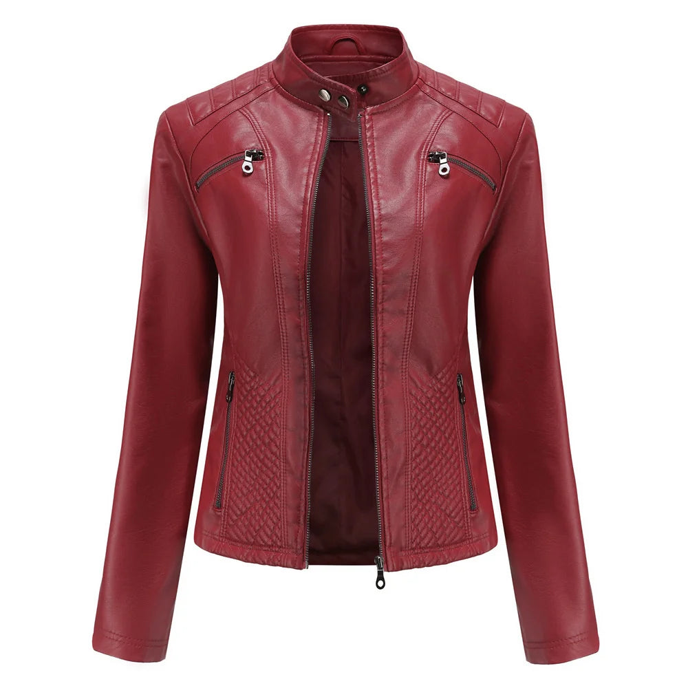 Jaqueta Feminina Casual com Zíper Estilo Streetwear - (Promoção de Inverno 2026)